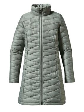 Patagonia Fiona Parka Women’s Large Sage Green Down Puffer Jacket Lightweight